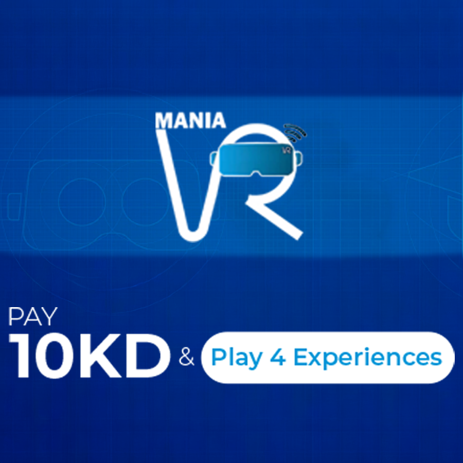 VR Mania - Play on 4 Experiences