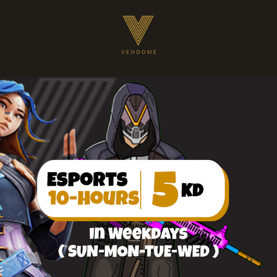 Vendome – 10 Hrs. on Esports Game